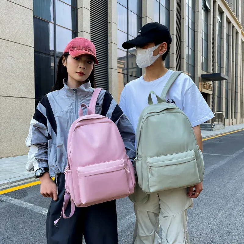 PULEWEI Canvas Backpack Unisex Multicolor-34