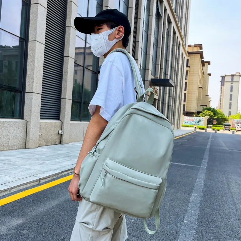 PULEWEI Canvas Backpack Unisex Multicolor-26