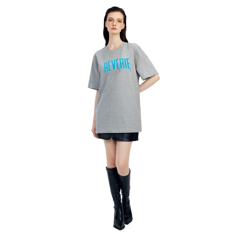 Cicibella RÊVERIE T Shirt Unisex Gray-2