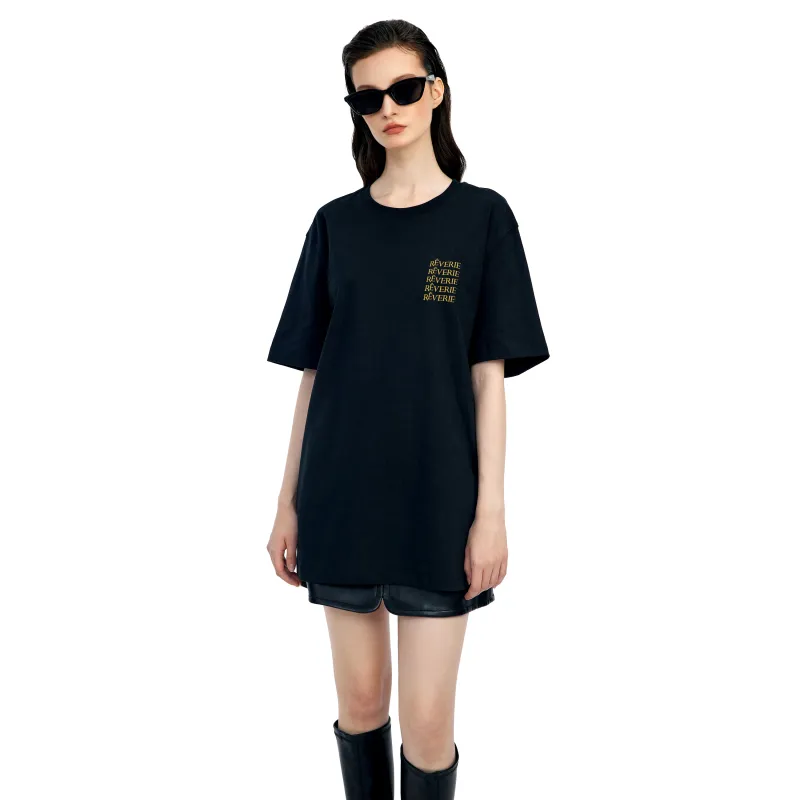 Cicibella T Shirts Unisex Black-2