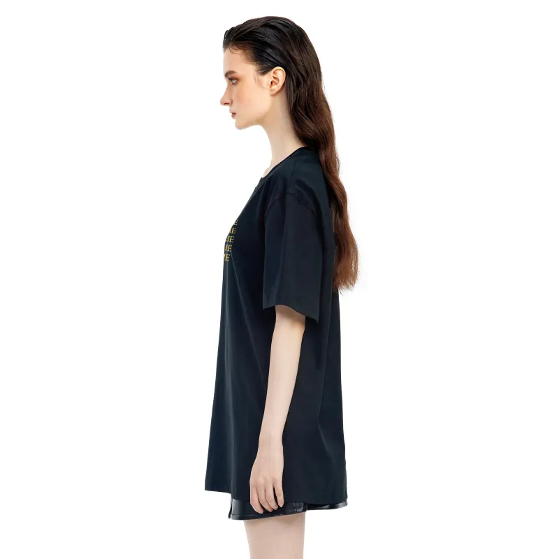 Cicibella T Shirts Unisex Black-3