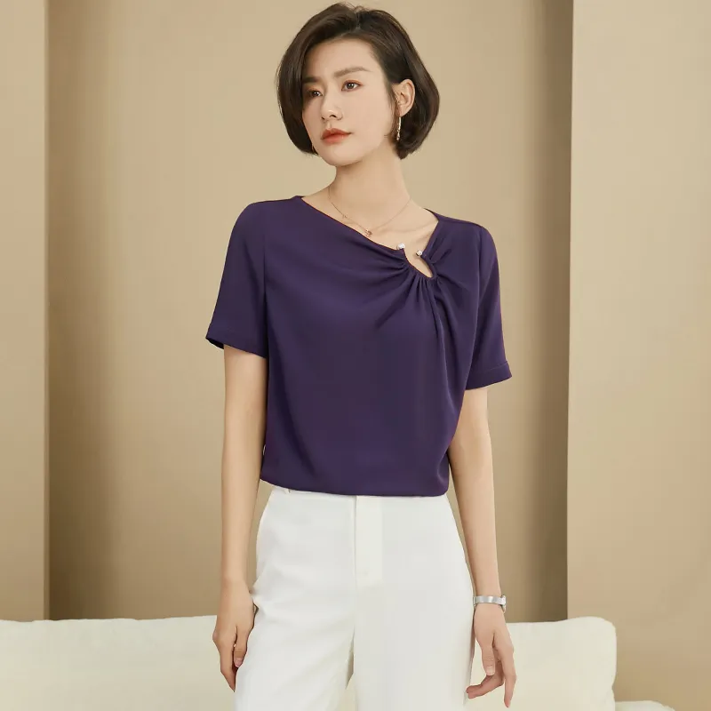 Mambe Shirts Women's Purple-3
