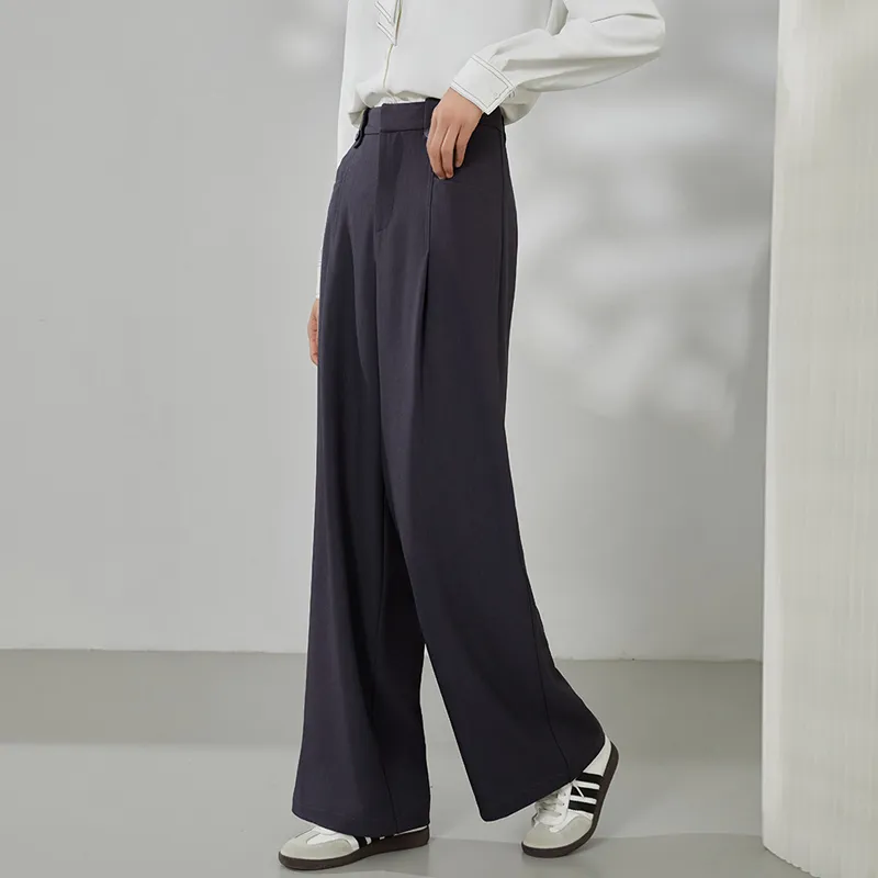 Mambe Casual Pants Women's Dark Gray-5