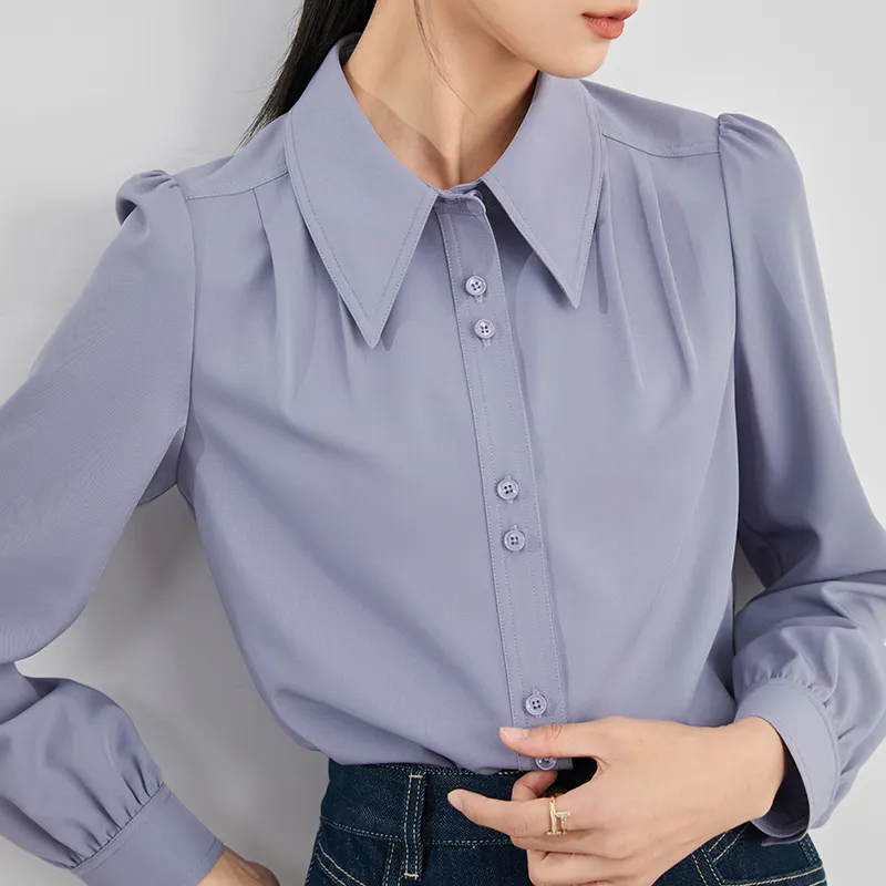 Mambe Shirt Women's Smoke Purple-5