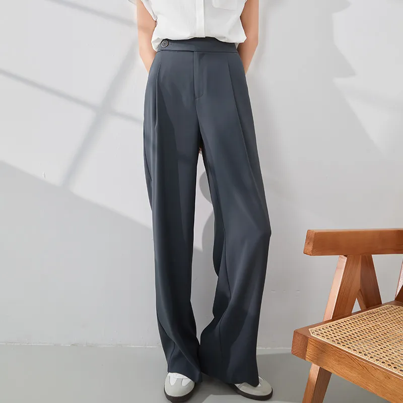 Mambe Casual Pants Women's Dark Gray-2