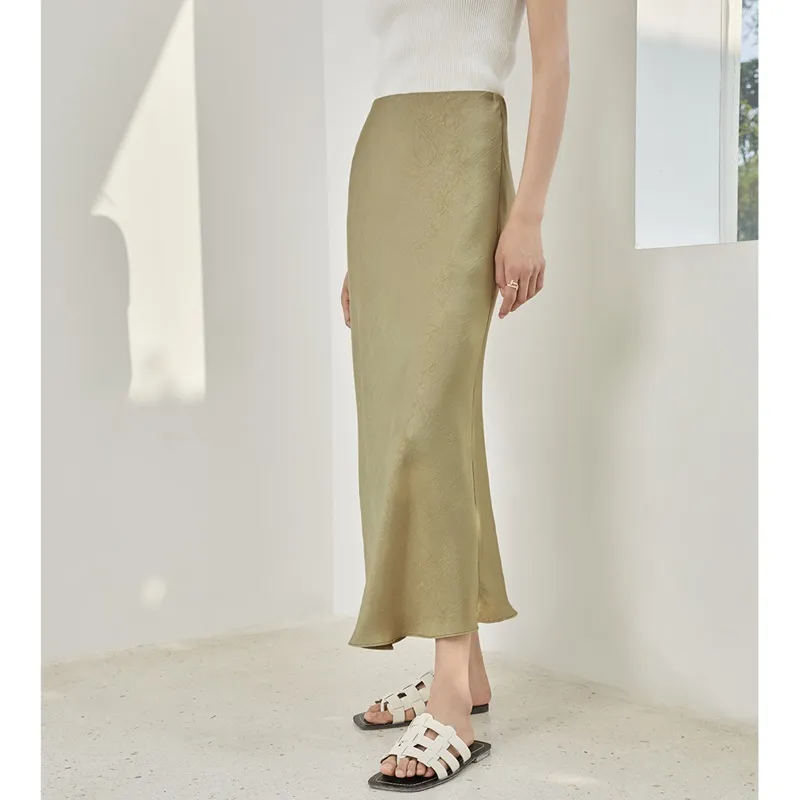 Mambe Casual Long Skirts Women's Mint Mambo-2