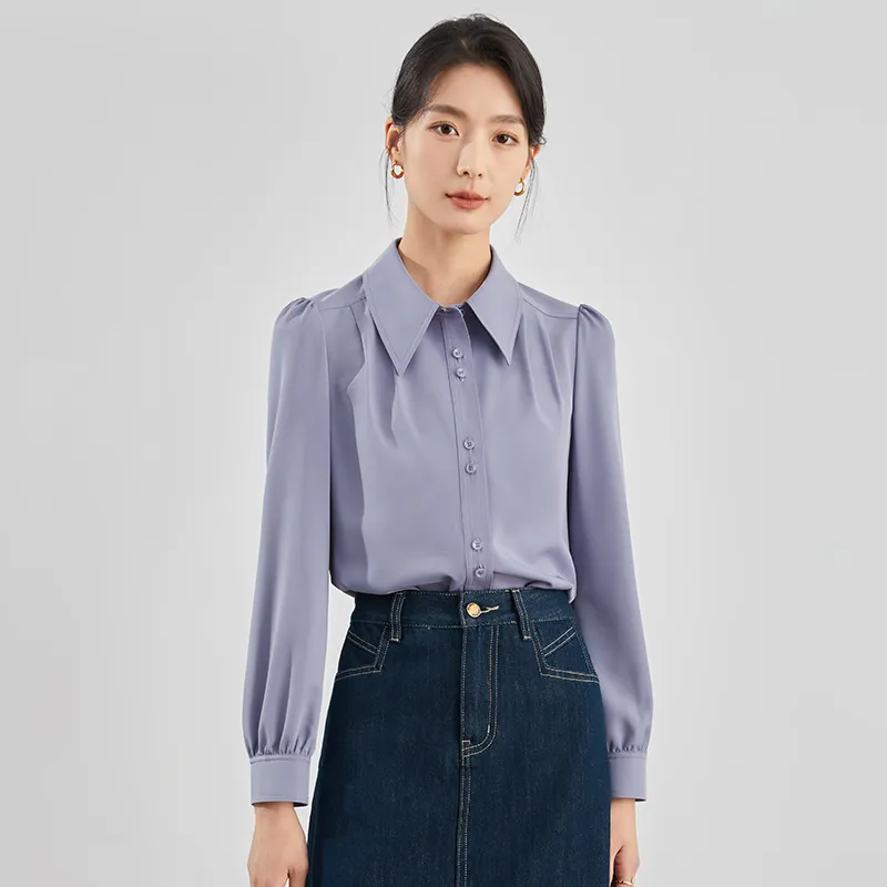 Mambe Shirt Women's Smoke Purple-3