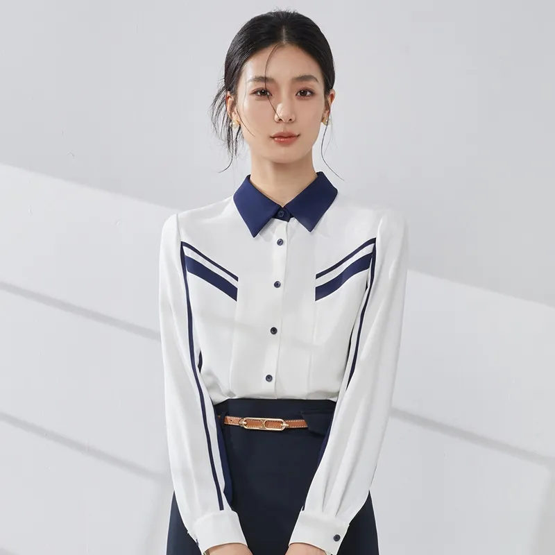Mambe Shirts Women's White-3