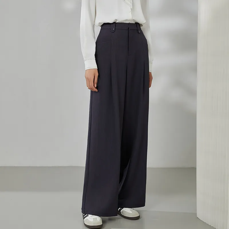 Mambe Casual Pants Women's Dark Gray-3