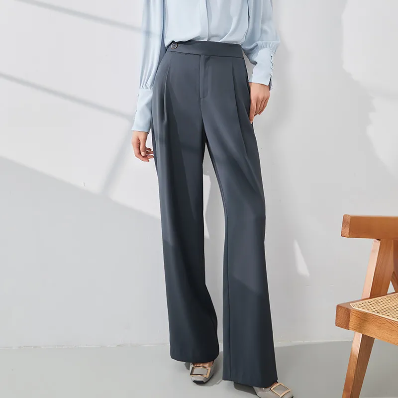 Mambe Casual Pants Women's Dark Gray-5