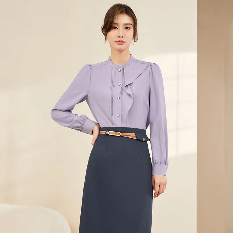 Mambe Shirt Women's Taro Purple-3