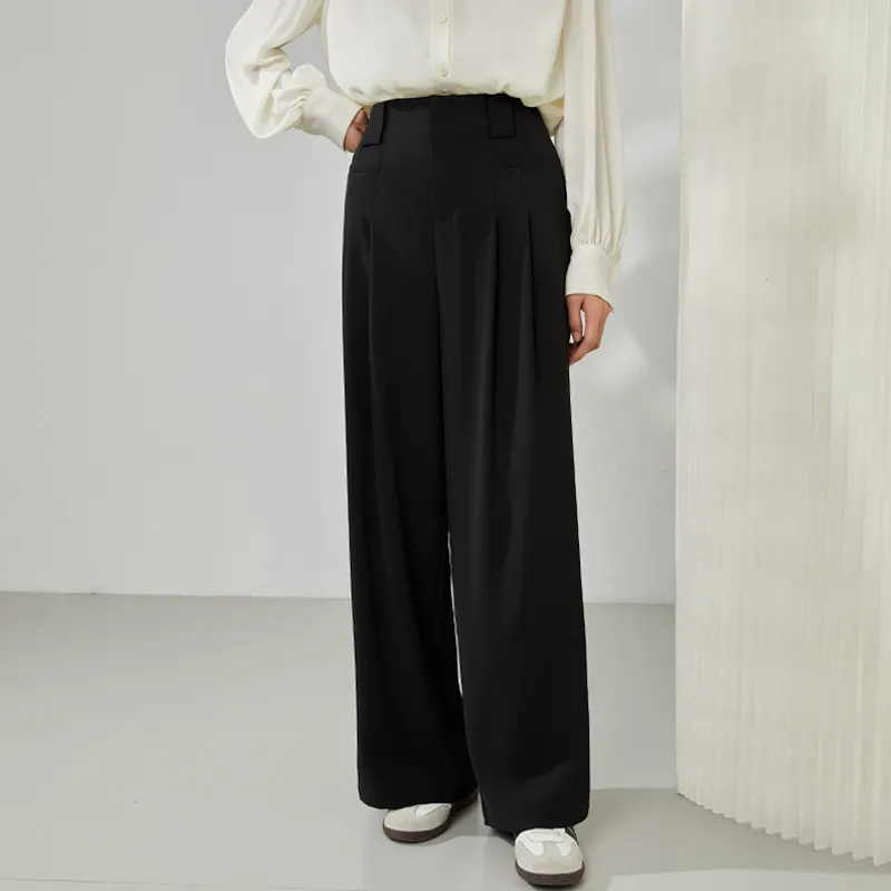 Mambe Casual Pants Women's Black-5