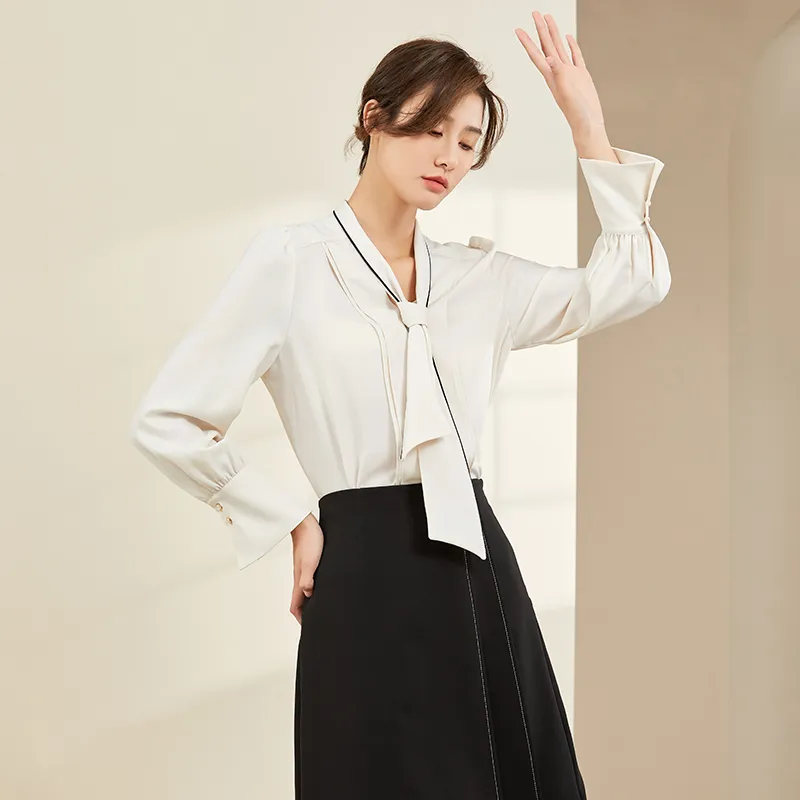 Mambe Shirts Women's Beige Apricot-2