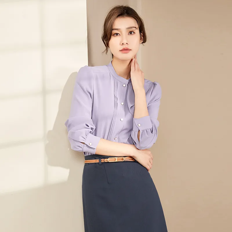 Mambe Shirt Women's Taro Purple-1