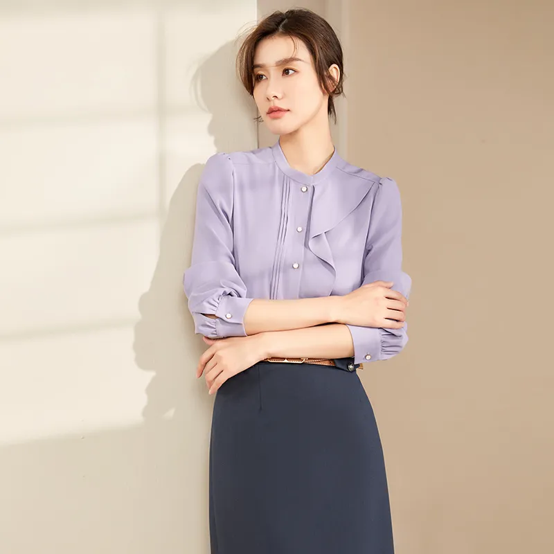 Mambe Shirt Women's Taro Purple-2