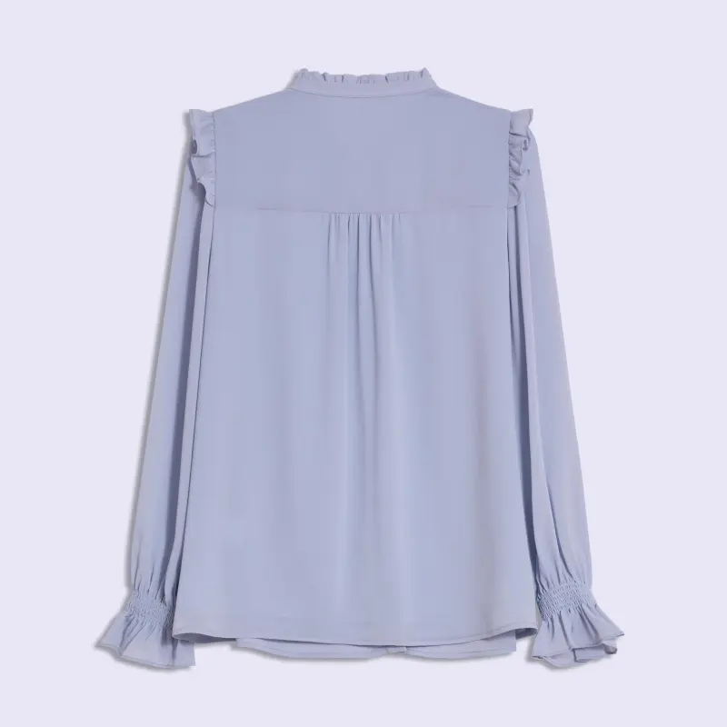 Mambe Shirts Women's Blue-1