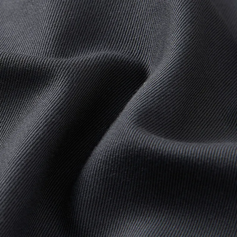Mambe Casual Long Skirt Women's Black Gray-6