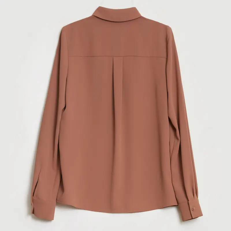 Mambe Shirts Women's Brick Red-1