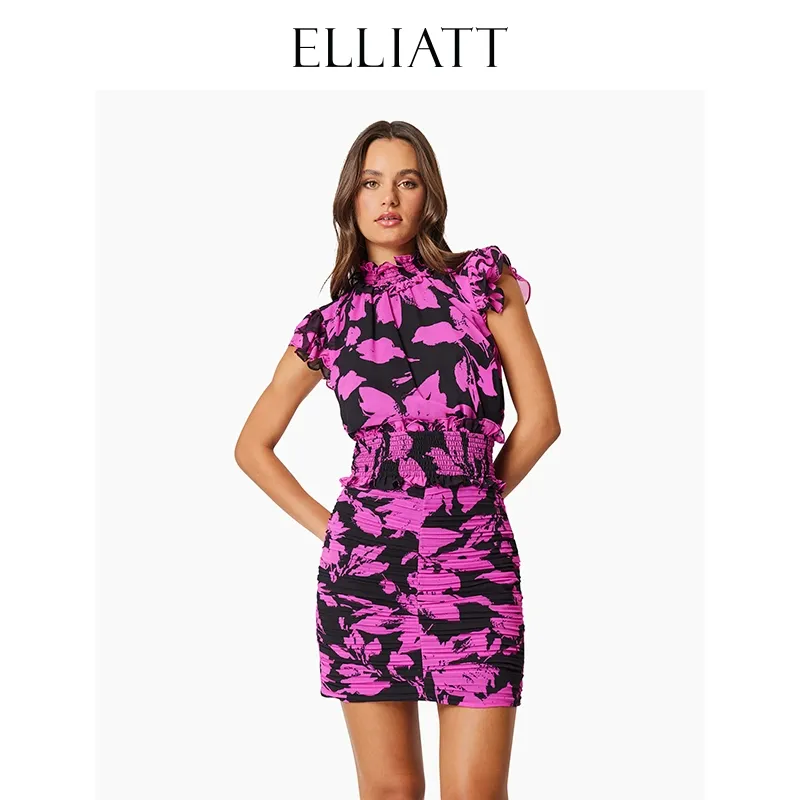 ELLIATTCOLLECTIVE Sleeveless Dress Women's Multicolor-2