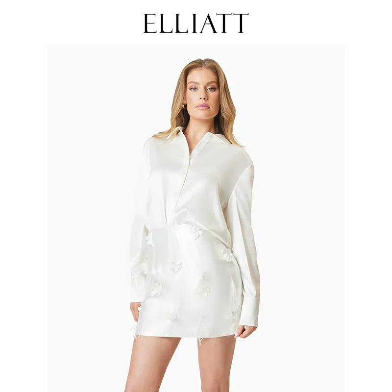 ELLIATTCOLLECTIVE Skirt Set Women's White-1