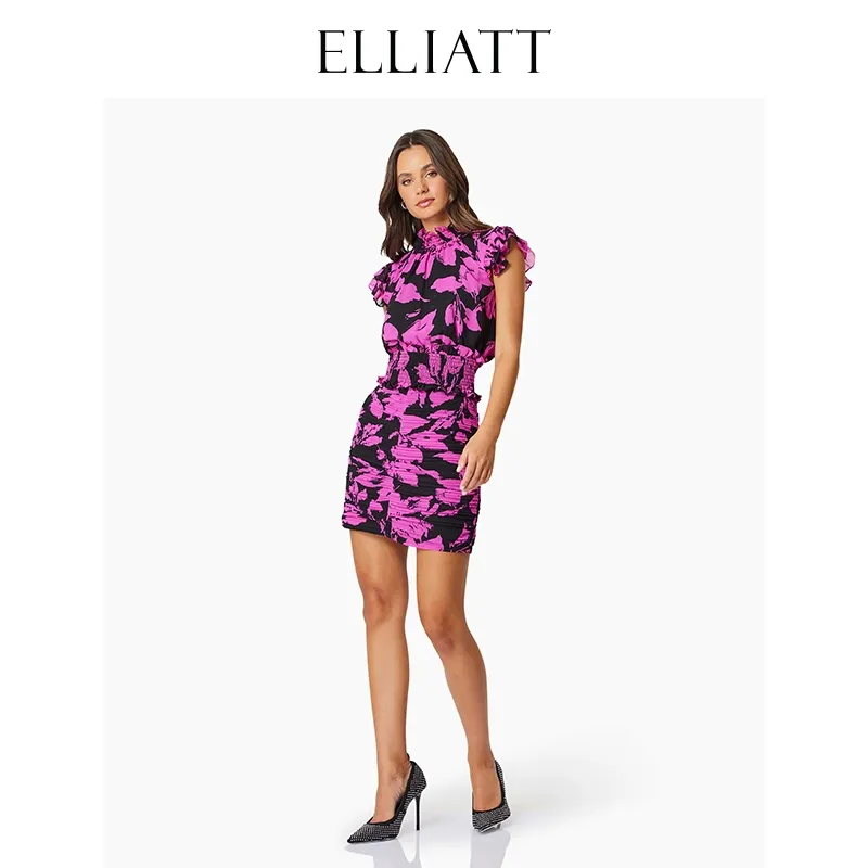 ELLIATTCOLLECTIVE Sleeveless Dress Women's Multicolor-3