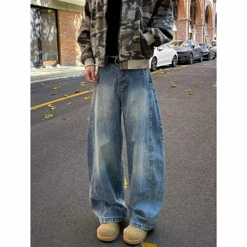 VIPGOOSE Jeans Unisex Blue-1