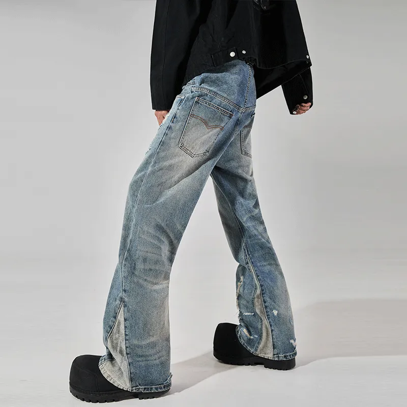 VIPGOOSE Jeans Unisex Blue-4