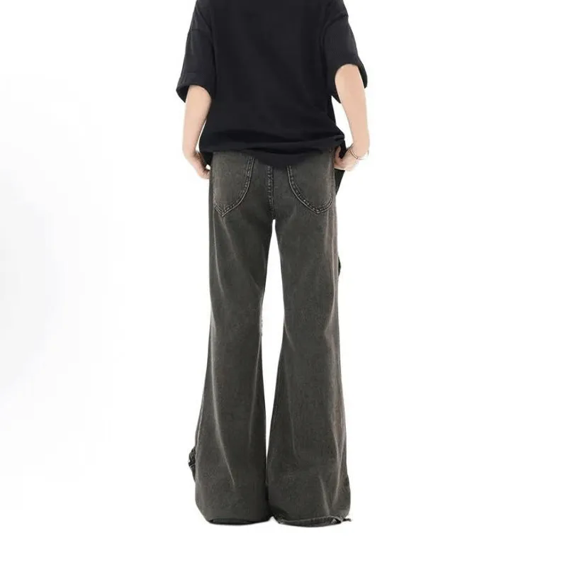 VIPGOOSE Jeans Unisex Black-6