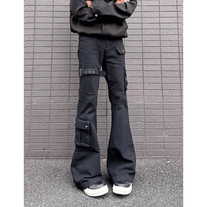 VIPGOOSE Jeans Unisex Black-4