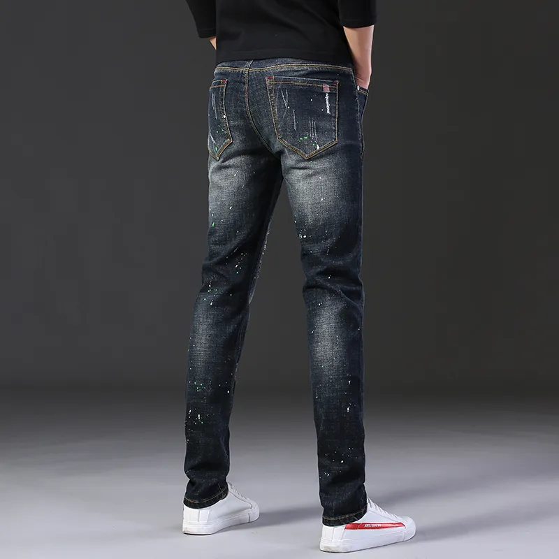 VIPGOOSE Jeans Unisex Black-1