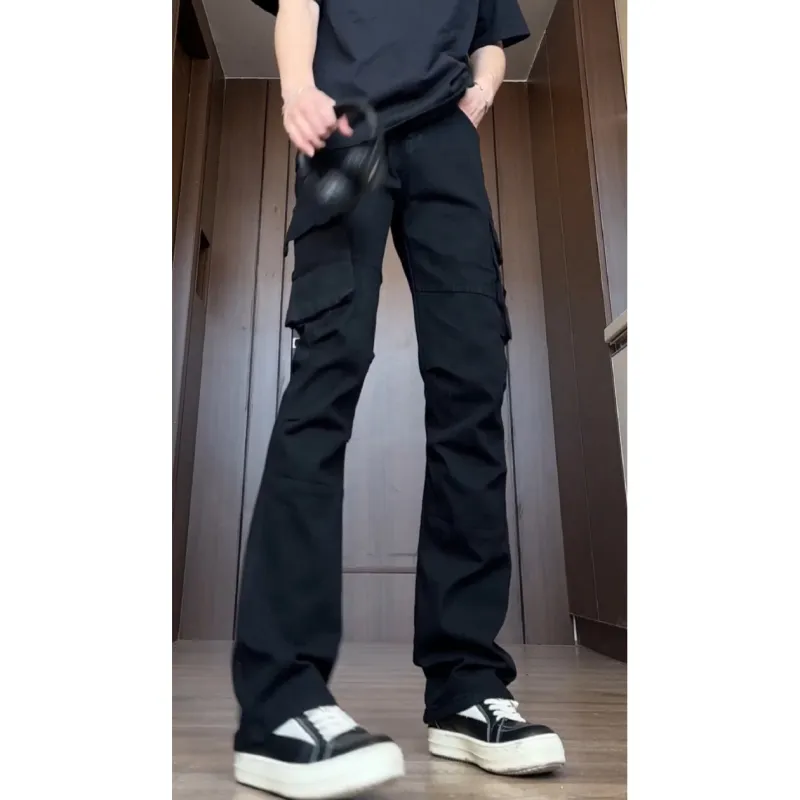 VIPGOOSE Jeans Unisex Black-6