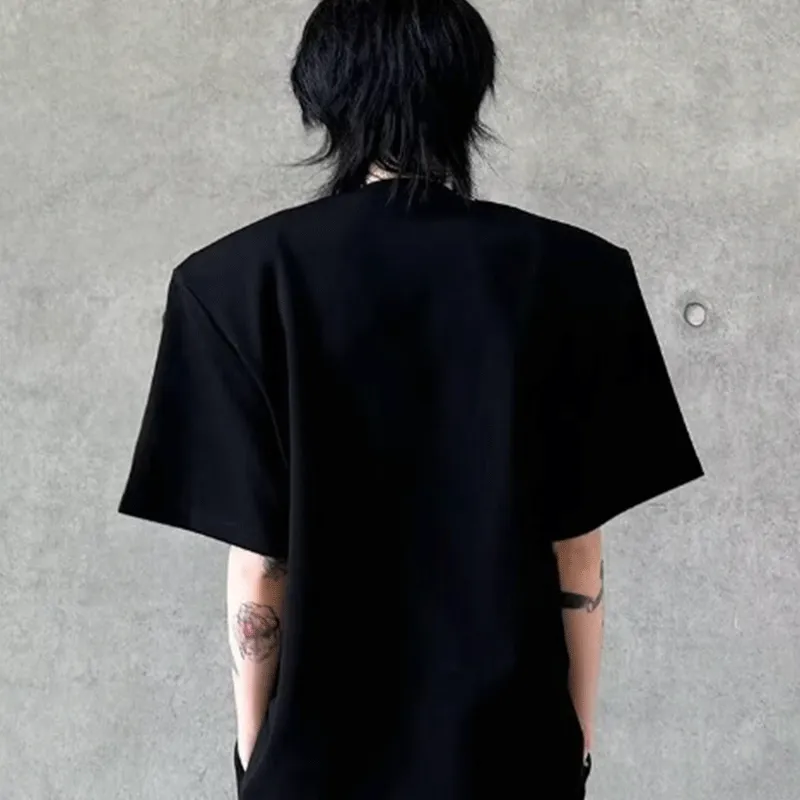VIPGOOSE T Shirts Unisex Black-3