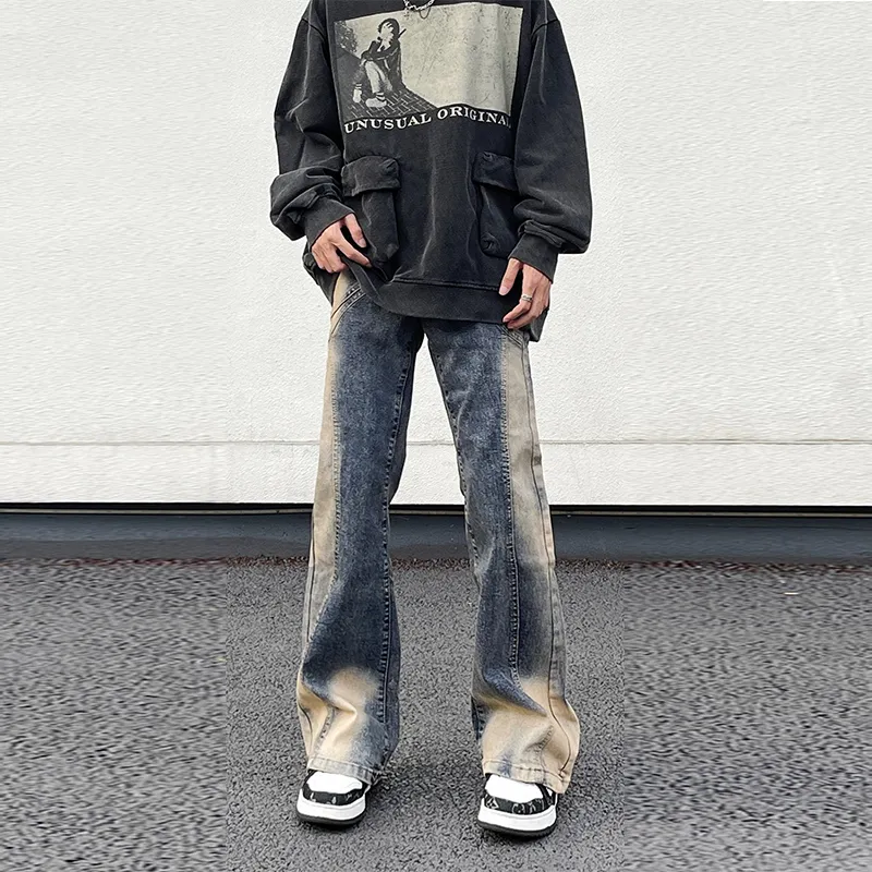 VIPGOOSE Jeans Unisex Blue-1