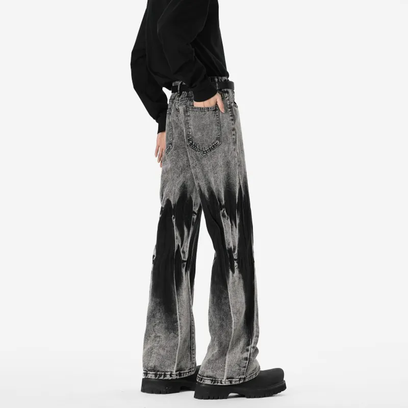 VIPGOOSE Jeans Unisex Black-6