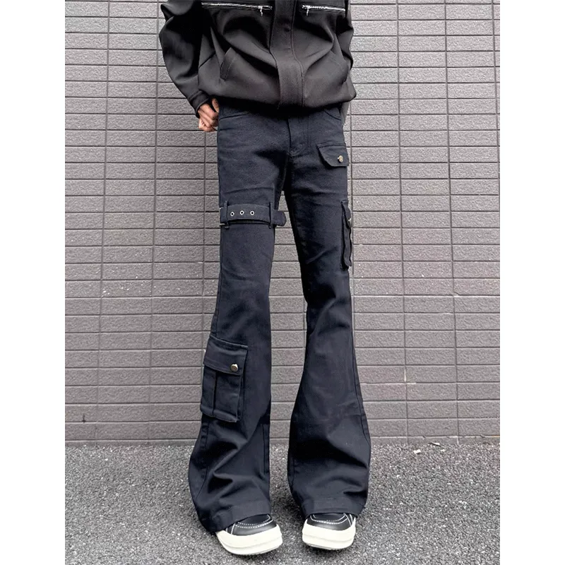 VIPGOOSE Jeans Unisex Black-2