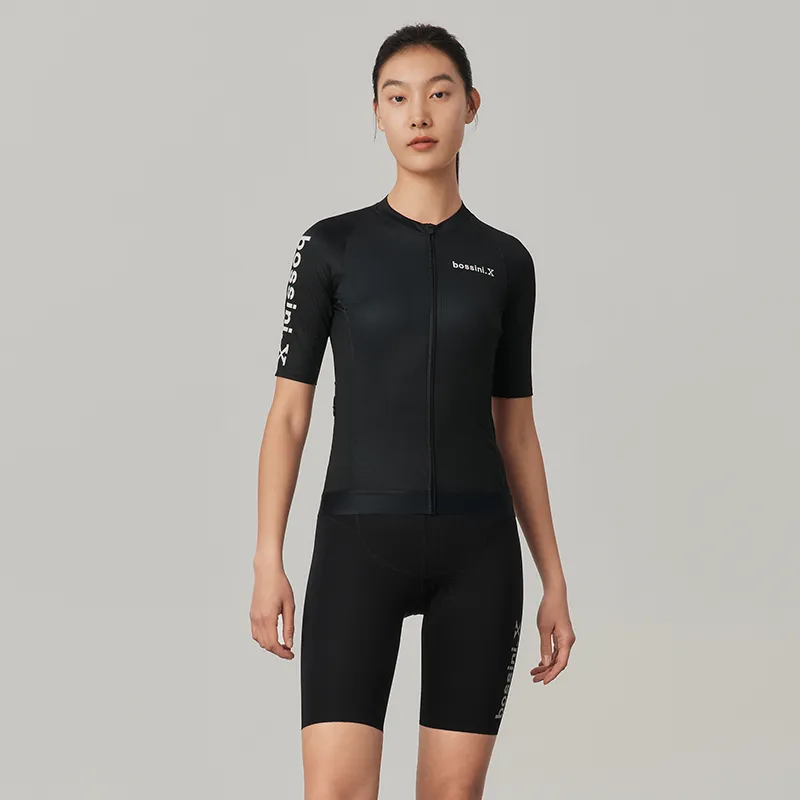 Bossini.X Cycling Clothing Women's Jet Black-2