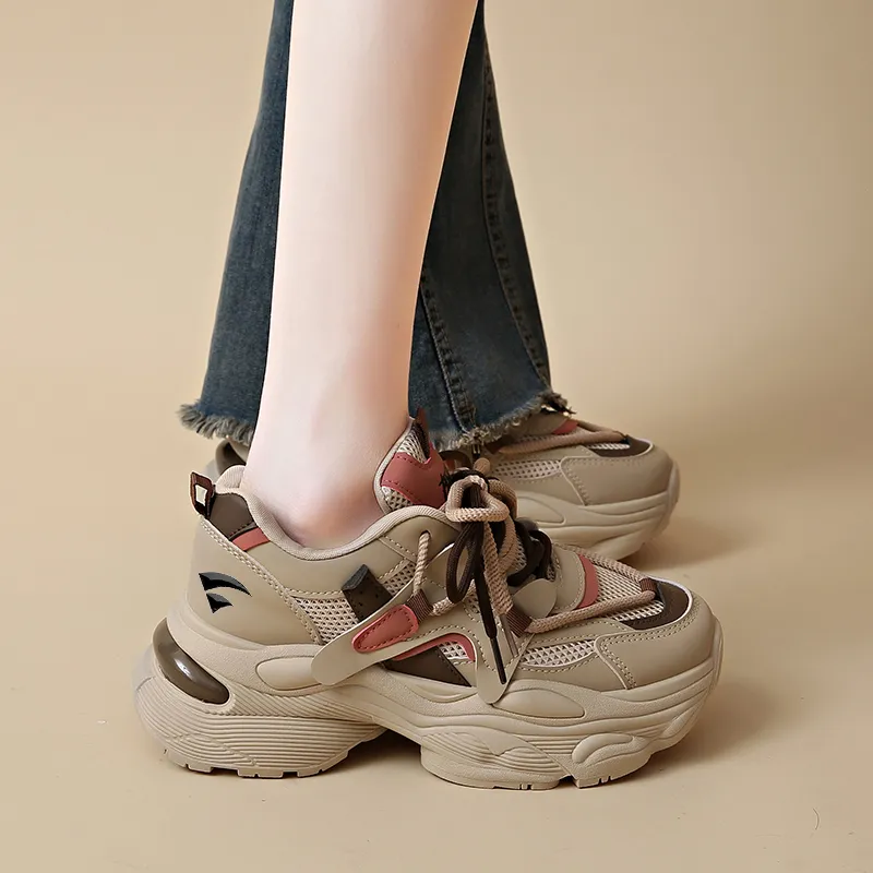 Vitro Non slip Lightweight Low Top Chunky Sneakers Women's-1
