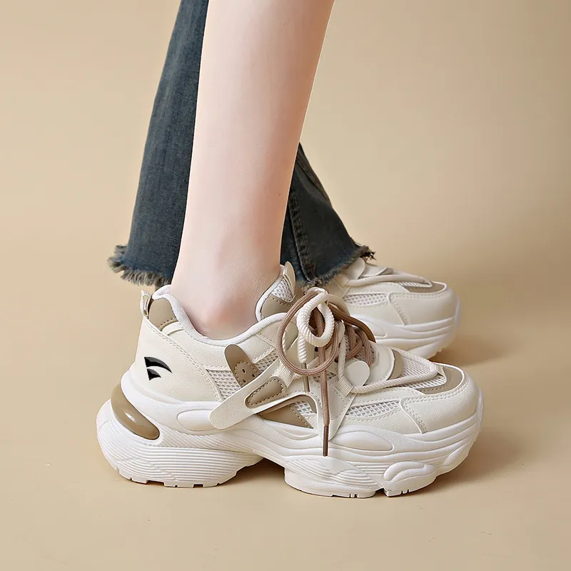 Vitro Non slip Lightweight Low Top Chunky Sneakers Women's-4