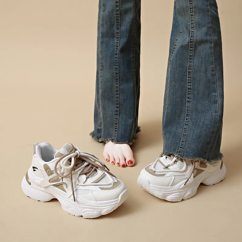 Vitro Non slip Lightweight Low Top Chunky Sneakers Women's-5