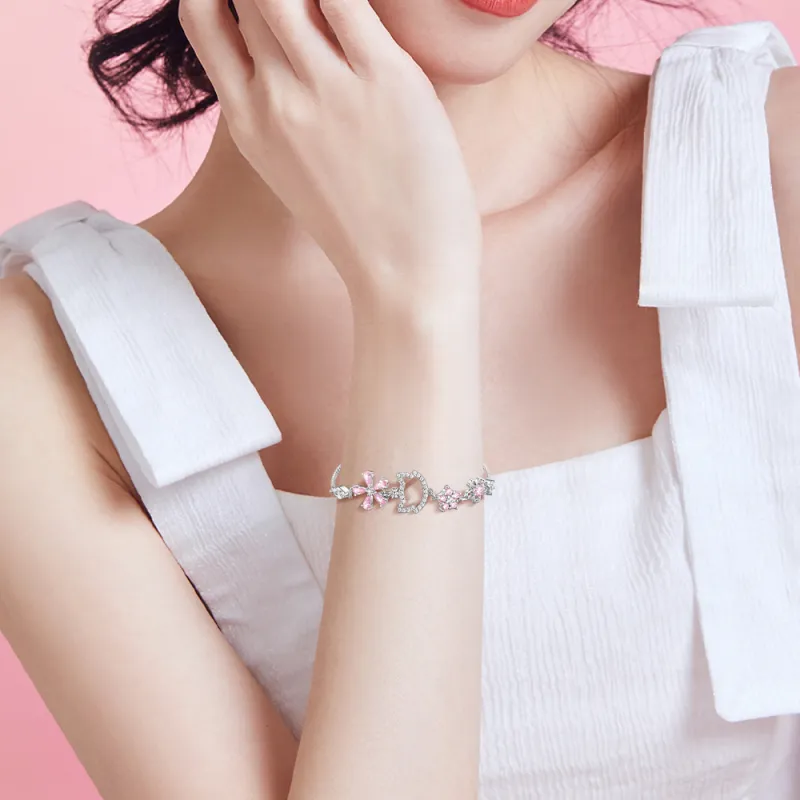 Disney S925 Silver Bracelets Women's-7