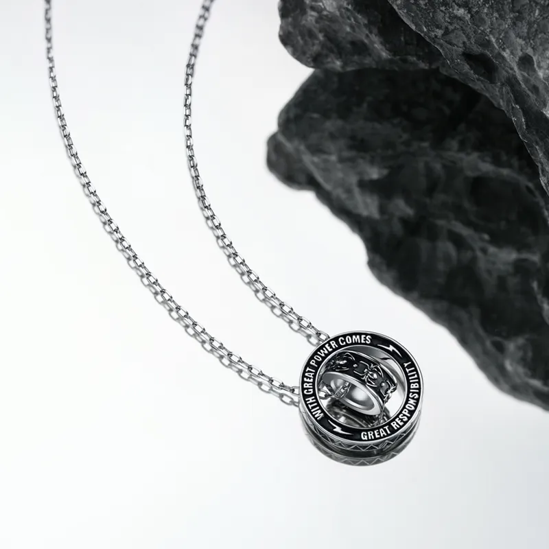 Disney Marvel Series Copper Necklaces Unisex-3