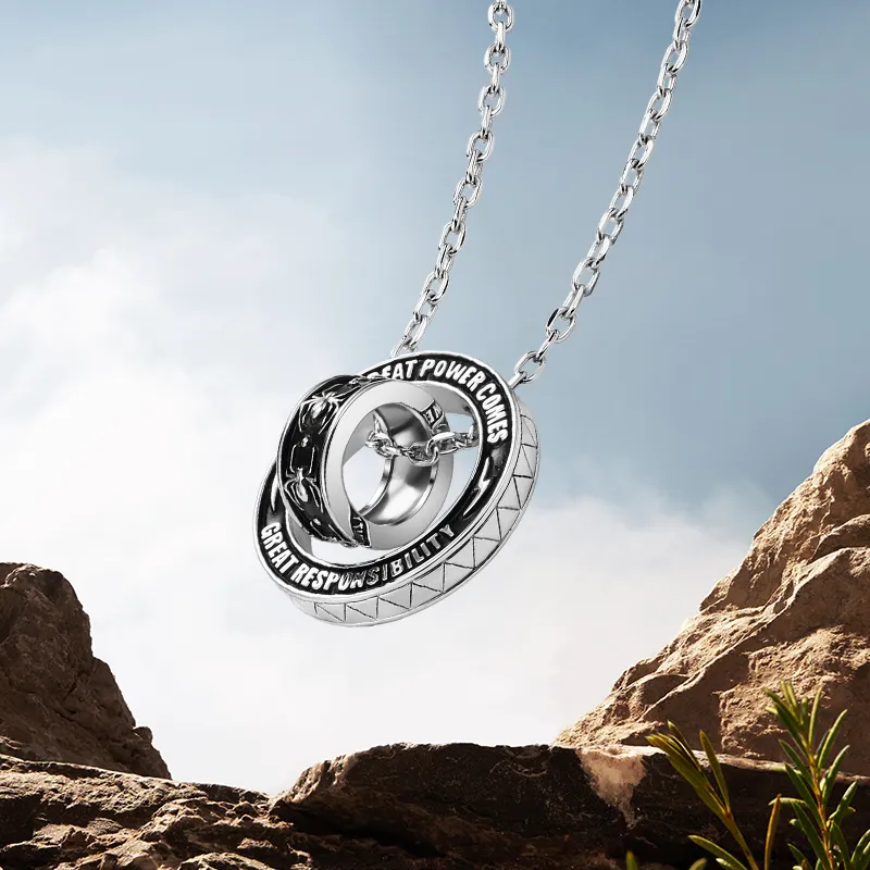 Disney Marvel Series Copper Necklaces Unisex-2