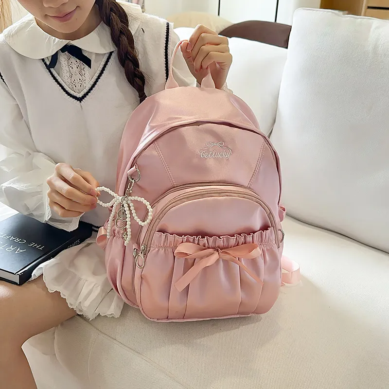 Kewuku Polyester Backpack Regular Women's Multicolor-14
