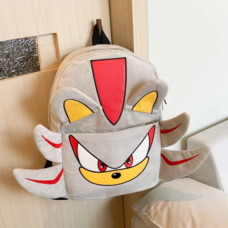 Kewuku Plush Backpack Unisex Multicolor-11