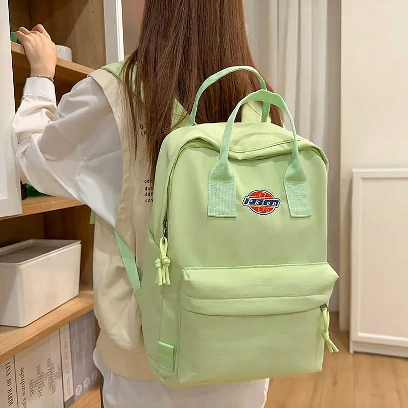 Kewuku Nylon Backpack Unisex Multicolor-18