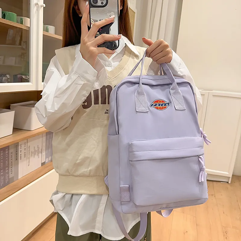 Kewuku Nylon Backpack Unisex Multicolor-9