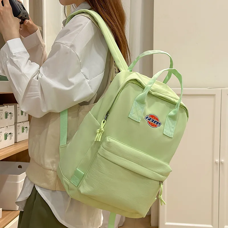 Kewuku Nylon Backpack Unisex Multicolor-19