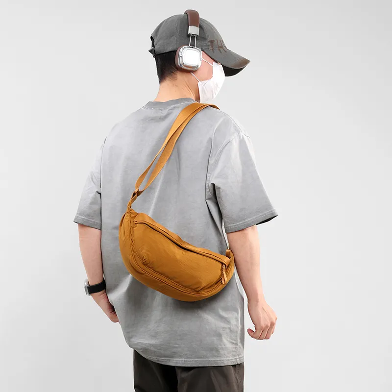 Kewuku Nylon Crossbody Bag, Shoulder Bag Regular Unisex Multicolor-18