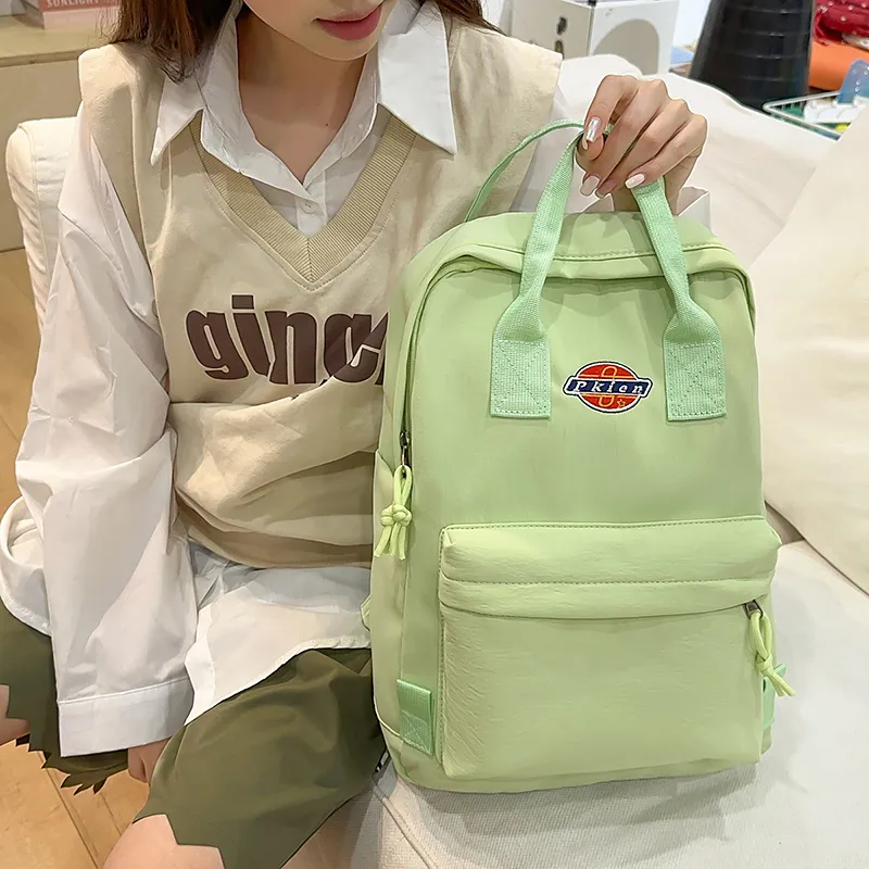 Kewuku Nylon Backpack Unisex Multicolor-17