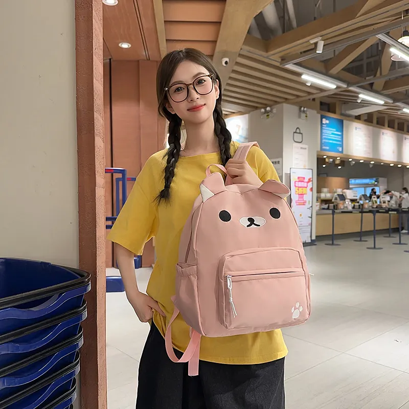 Kewuku Nylon Backpack Women's Multicolor-11